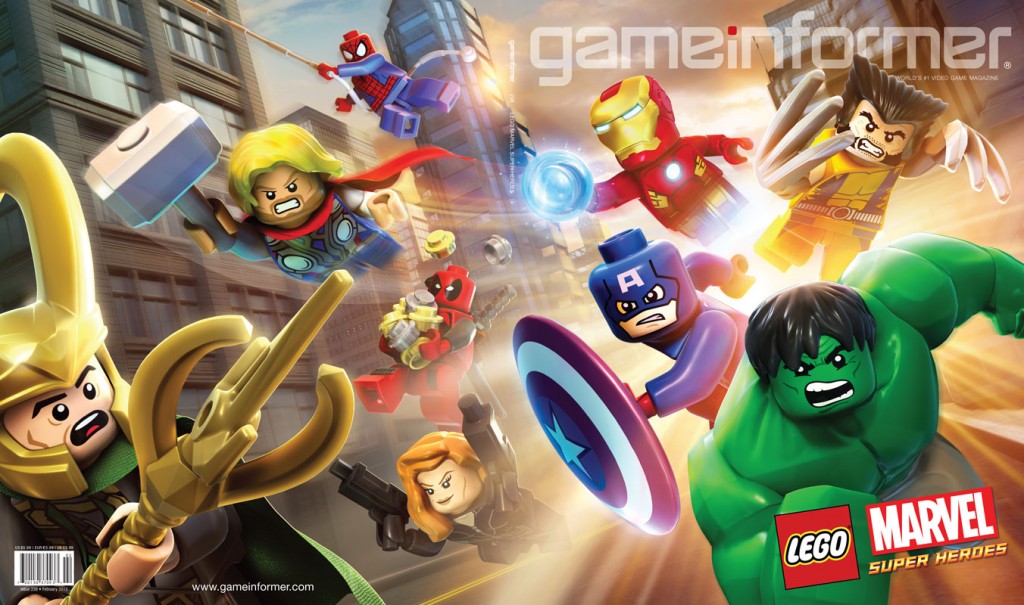 game informer Marvel LEGO
