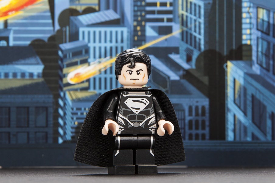 lego superman black suit